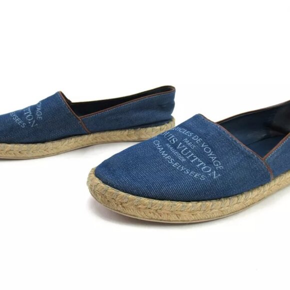 Louis Vuitton slip-on canvas Authentic used T16688 - Picture 7 of 16